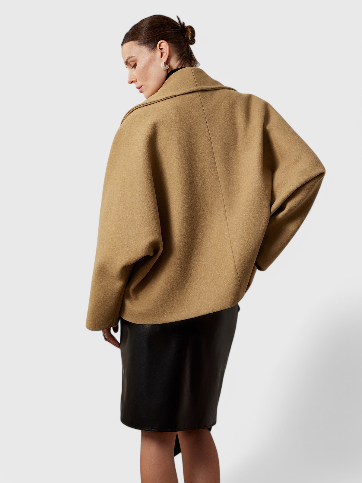 Pénélope - Manteau oversize à col châle