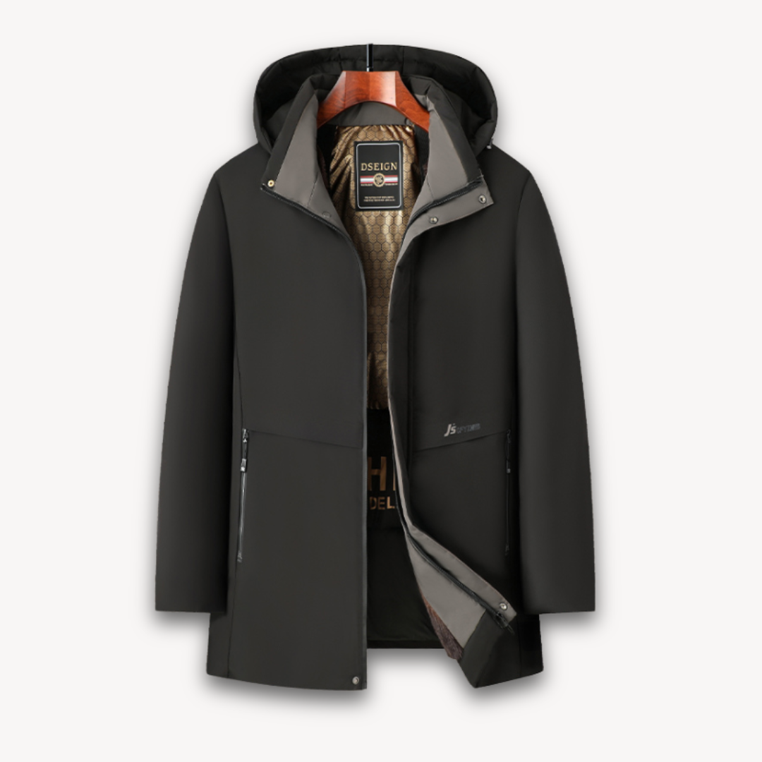 Tuke Veste Softshell Homme à Capuche – Imperméable, Coupe-Vent & Confort Outdoor