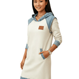 Beatrix Robe Sweat à Capuche Femme