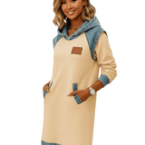Beatrix Robe Sweat à Capuche Femme