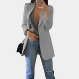 Bella Blazer Femme – Blazer Élégant à Manches Longues avec Coupe Chic et Moderne