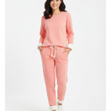 Bloom Ensemble Pyjama Femme – Deux Pièces, Coupe Ample & Confort Cocooning