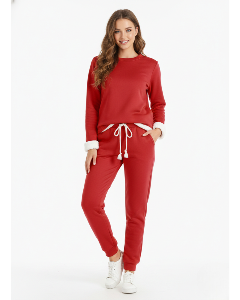Bloom Ensemble Pyjama Femme – Deux Pièces, Coupe Ample & Confort Cocooning