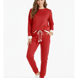 Bloom Ensemble Pyjama Femme – Deux Pièces, Coupe Ample & Confort Cocooning