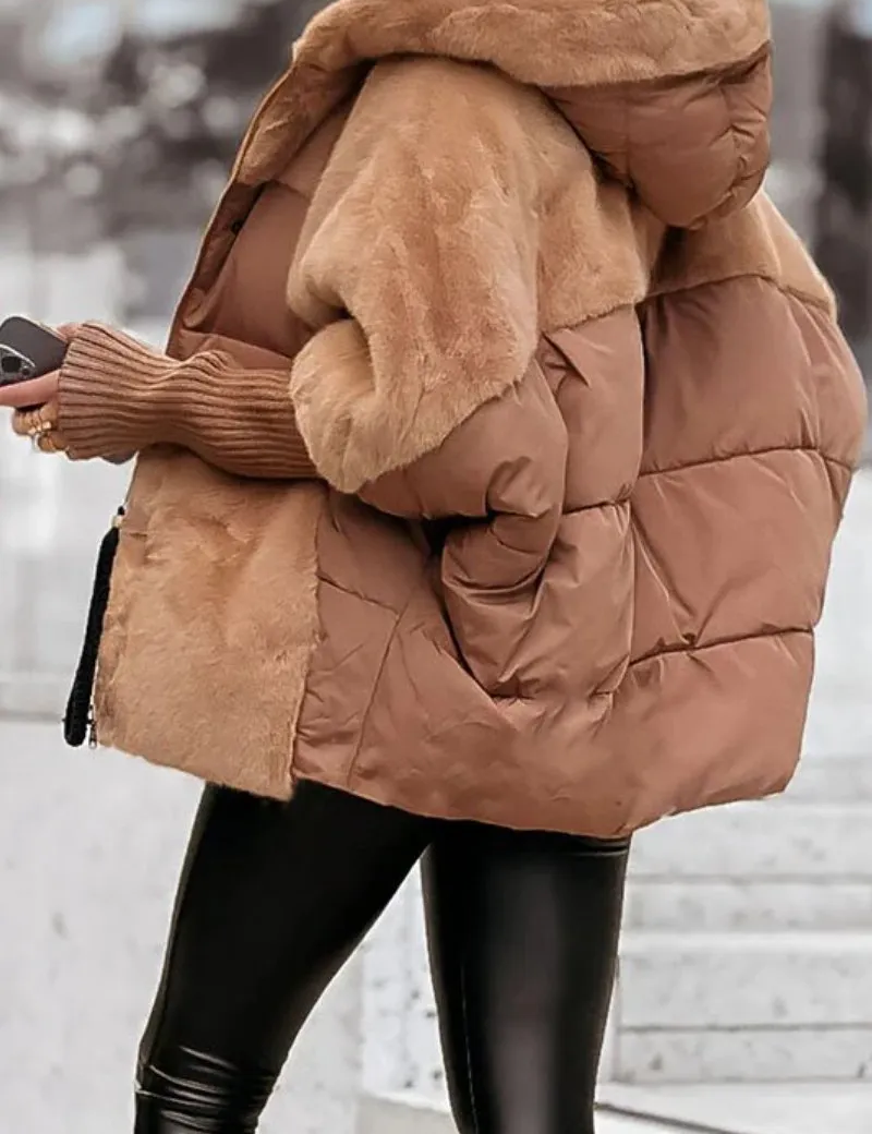 Amara Veste Femme Hiver – Chaude, Confortable et Design Multicolore Tendance