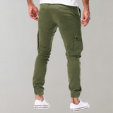 Noar Pantalon Cargo Homme – Coupe Ample, Tissu Extensible & Style Décontracté