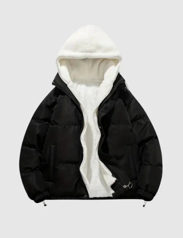 Aris Manteau d’Hiver Homme – Veste Matelassée Chaude avec Col Haut & Coupe Moderne