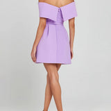 Haziel Robe de Cocktail Femme – Robe Patineuse Sans Manches avec Encolure Bateau, Ceinture & Coupe Élégante