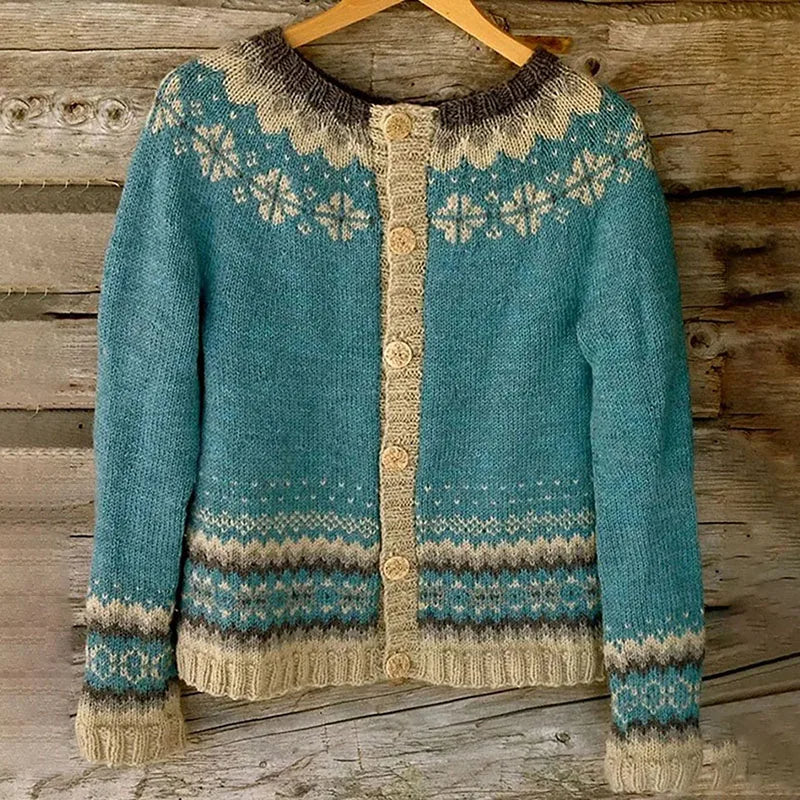 Cassandra - Veste en tricot vintage - vue d'ensemble