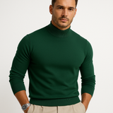 Leonardo Pull Col Roulé Homme – Maille Douce Premium au Style Moderne et Élégant