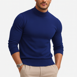 Leonardo Pull Col Roulé Homme – Maille Douce Premium au Style Moderne et Élégant