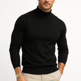 Leonardo Pull Col Roulé Homme – Maille Douce Premium au Style Moderne et Élégant