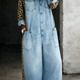 Amanda - combinaison en denim pour femme