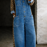 Amanda - combinaison en denim pour femme - vue 3