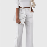 Maëlys - Ensemble haut élégant & pantalon large