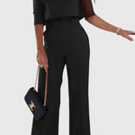 Maëlys - Ensemble haut élégant & pantalon large