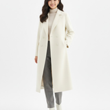Cressida Trench Coat Femme – Double Boutonnage, Col à Revers & Style Intemporel
