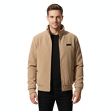 Glenn Veste Corduroy Homme – Blouson Chaud Doublé Sherpa avec Coupe Confortable