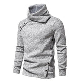 Lure Pull Homme à Col Montant – Maille Chaude Regular Fit pour Automne & Hiver