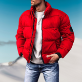 Timo Doudoune d’Hiver Homme – Manteau Matelassé Chaud avec Coupe Moderne pour Temps Froid