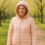 Emmanuelle - Veste mi-saison rose clair