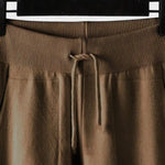 Clémence - Ensemble pull en maille col V & pantalon