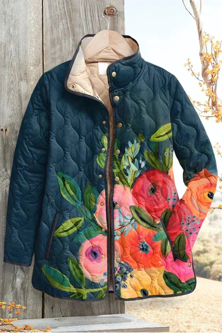 Florie : veste doublée, vue détaillée