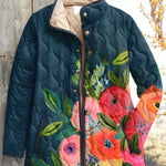 Florie : veste doublée, vue détaillée