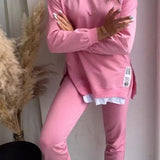 Célestine - Ensemble sweat effet superposé & jogging