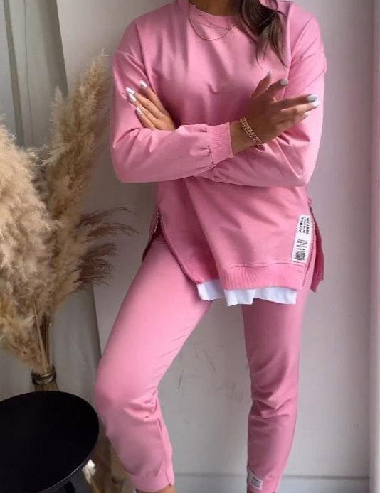 Célestine - Ensemble sweat effet superposé & jogging