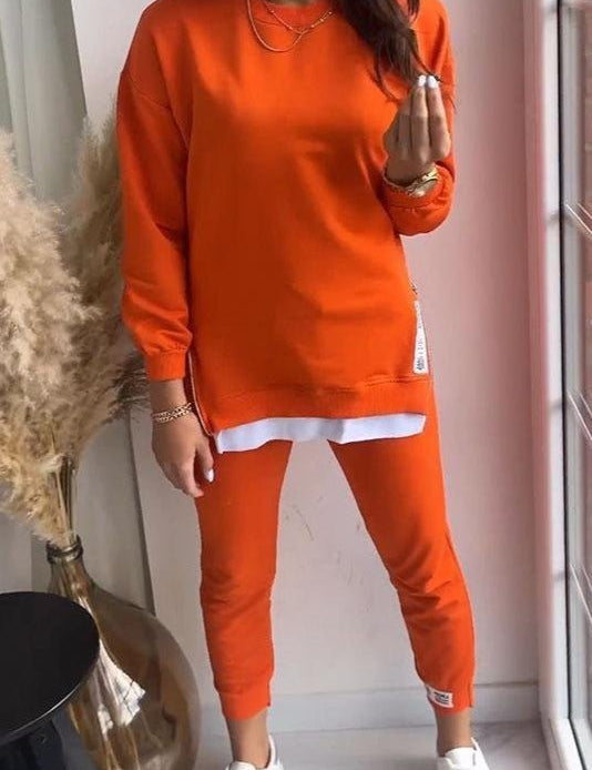 Célestine - Ensemble sweat effet superposé & jogging