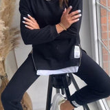 Célestine - Ensemble sweat effet superposé & jogging