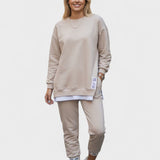 Célestine - Ensemble sweat effet superposé & jogging