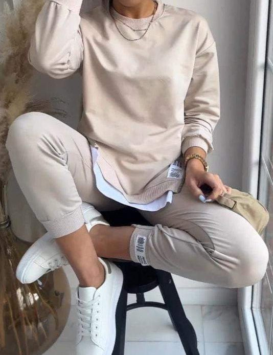 Célestine - Ensemble sweat effet superposé & jogging