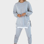 Célestine - Ensemble sweat effet superposé & jogging