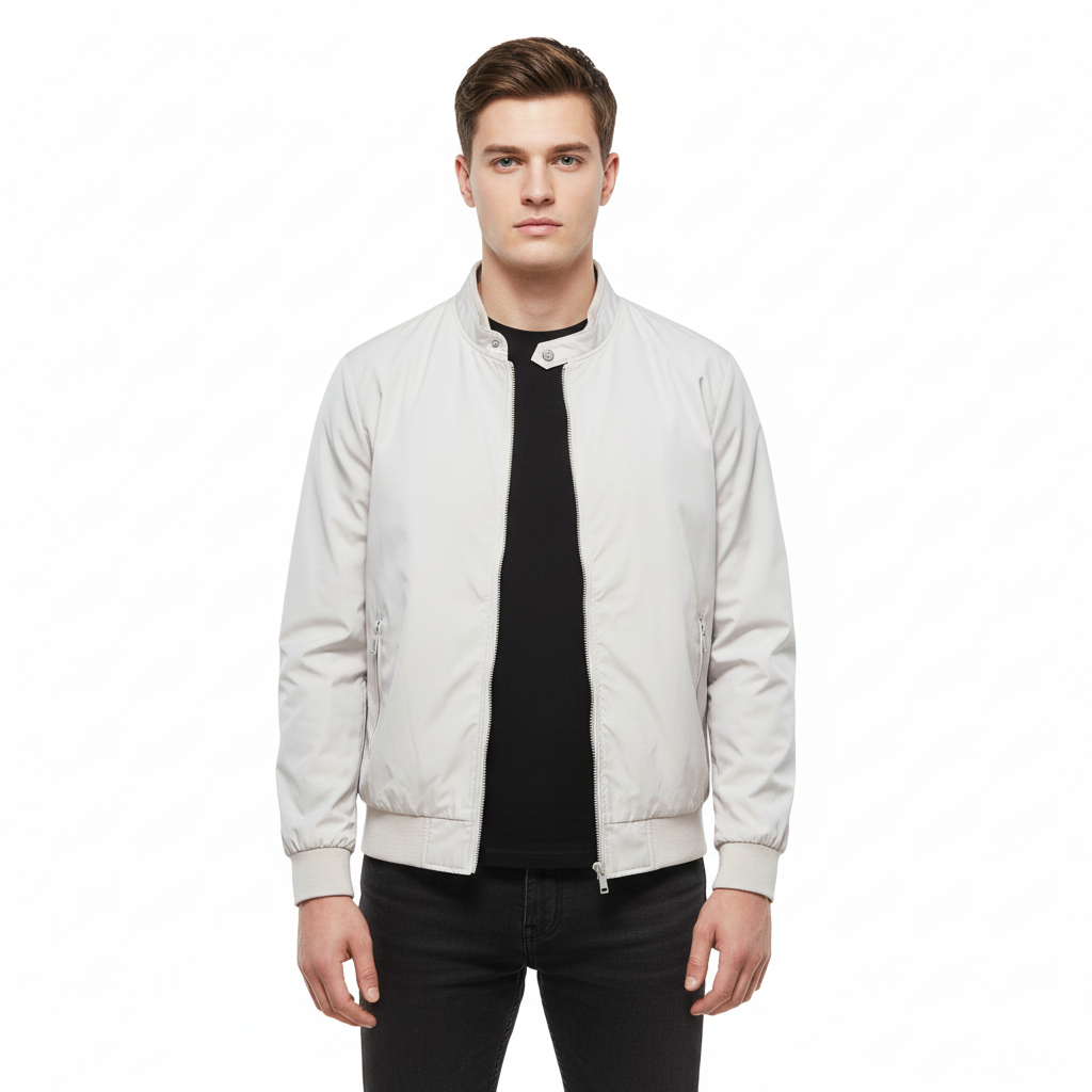 Tyron Doudoune Homme – Veste Matelassée Slim Fit avec Col Haut & Isolation Légère