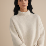 Serena Pull Col Roulé Femme en Cachemire – Maille Luxe Légère et Élégante Coupe Classique