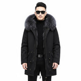 Hans Manteau d’Hiver homme Lunero Eindhoven – Manteau en Laine Élégant et Chaud