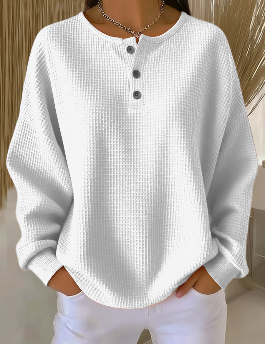 Helle™ | Waffle Knit Cosy Jumper