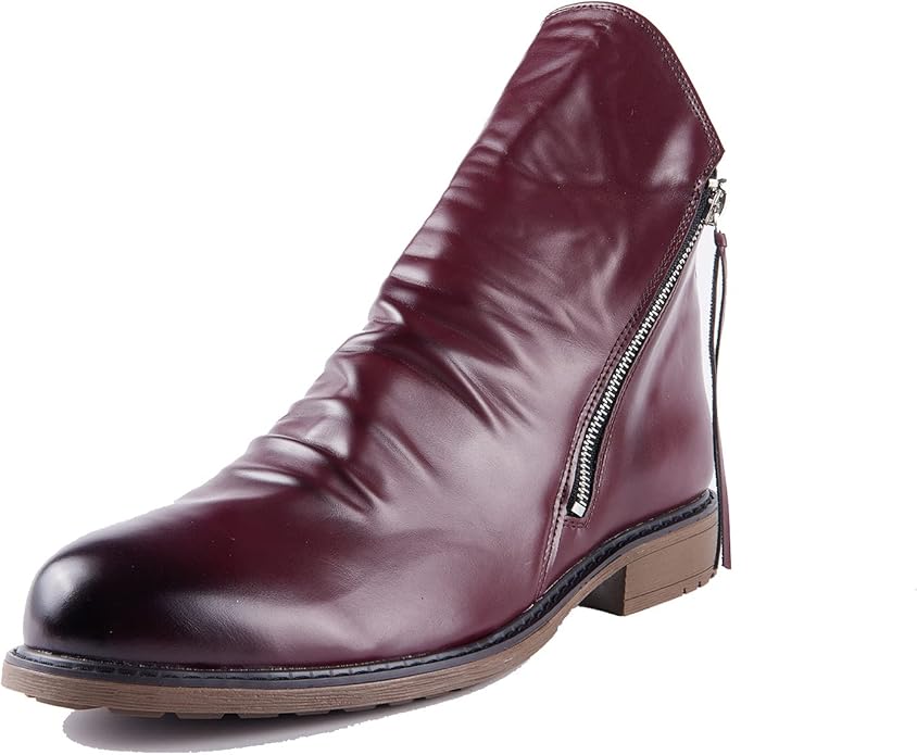 Daniel Bottines Homme à Zip – Boots Modernes Élégantes Silhouette Ajustée et Polyvalente