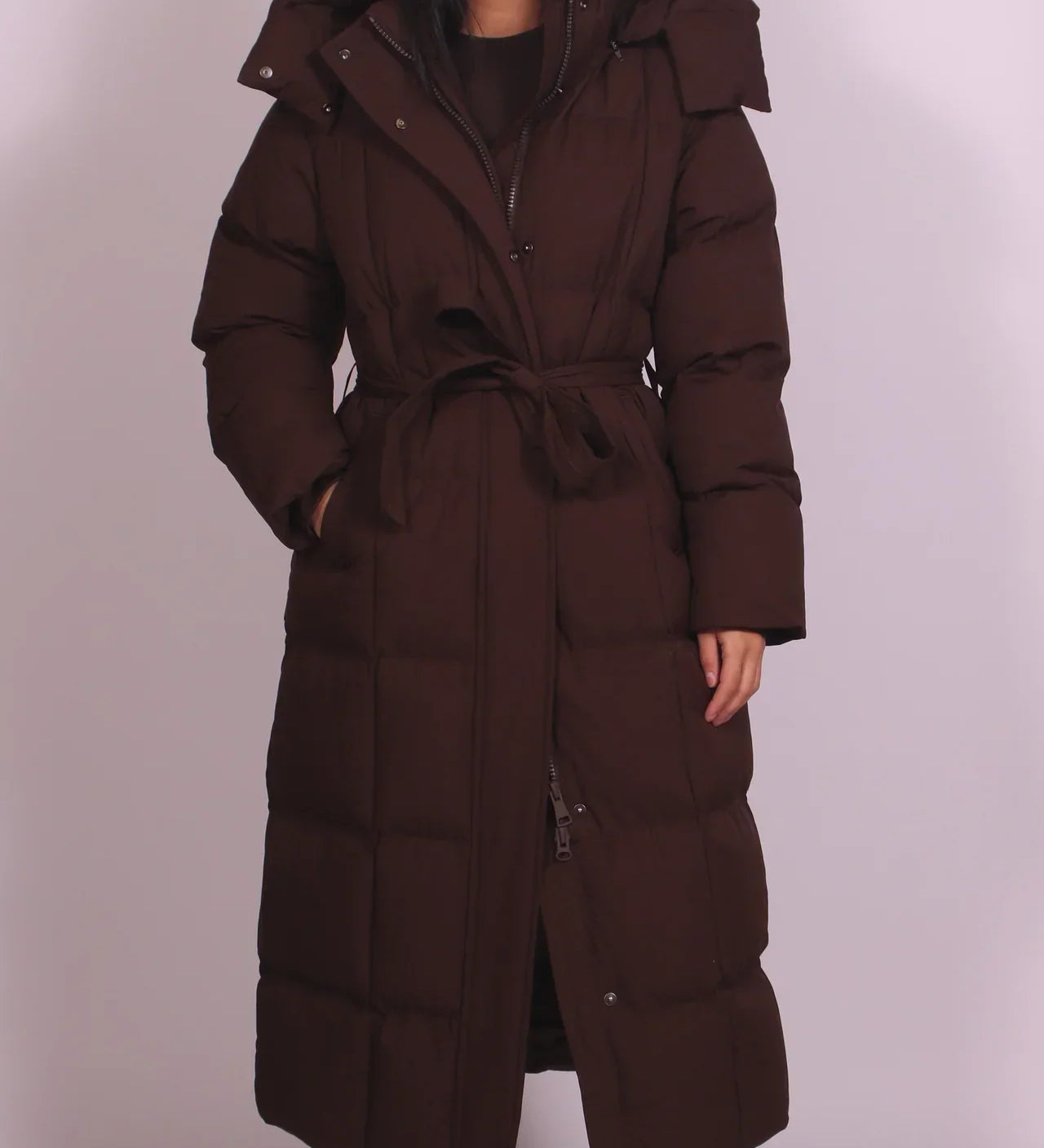 Carmen™ | Doudoune Longue Ceinturée