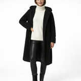 Camie Manteau Teddy Femme Long – Fausse Fourrure Douce, Coupe Ample, Manteau Hiver Élégant