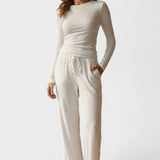 Armelle - Ensemble haut à manches longues & pantalon large