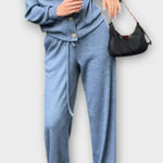 Nine - Ensemble cardigan boutonné & pantalon