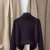 Joséphine - Ensemble pull à col roulé, cardigan & pantalon