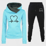Capucine - Ensemble sweat à capuche cœur & jogging
