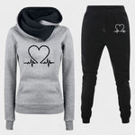 Capucine - Ensemble sweat à capuche cœur & jogging