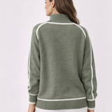 July Pull Femme Col Roulé – Maille Douce Ample, Manches Longues, Style Décontracté