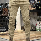 David Pantalon Homme – Pantalon Cargo Stretch avec Spandex Confortable & Polyvalent