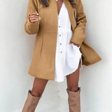 Blake Blazer Femme Ouvert Élégant – Coupe Moderne, Style Polyvalent & Confort Léger